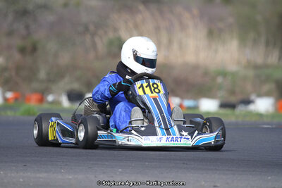 07 & 08/04/2018 : 2ème manche du Championnat du Sud 2018 à Ganges (Photos Stéphane Agnus) 2018 — karting