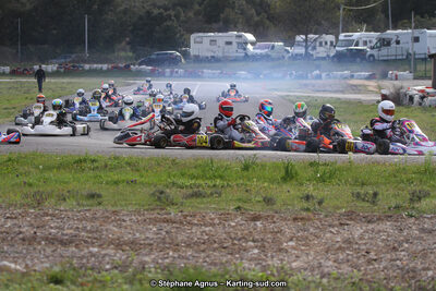 07 & 08/04/2018 : 2ème manche du Championnat du Sud 2018 à Ganges (Photos Stéphane Agnus) 2018 — karting