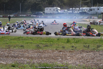 07 & 08/04/2018 : 2ème manche du Championnat du Sud 2018 à Ganges (Photos Stéphane Agnus) 2018 — karting