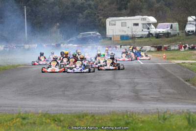 07 & 08/04/2018 : 2ème manche du Championnat du Sud 2018 à Ganges (Photos Stéphane Agnus) 2018 — karting
