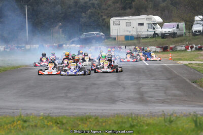 07 & 08/04/2018 : 2ème manche du Championnat du Sud 2018 à Ganges (Photos Stéphane Agnus) 2018 — karting