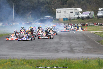 07 & 08/04/2018 : 2ème manche du Championnat du Sud 2018 à Ganges (Photos Stéphane Agnus) 2018 — karting