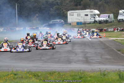 07 & 08/04/2018 : 2ème manche du Championnat du Sud 2018 à Ganges (Photos Stéphane Agnus) 2018 — karting