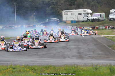 07 & 08/04/2018 : 2ème manche du Championnat du Sud 2018 à Ganges (Photos Stéphane Agnus) 2018 — karting
