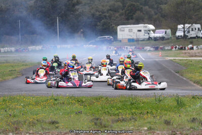 07 & 08/04/2018 : 2ème manche du Championnat du Sud 2018 à Ganges (Photos Stéphane Agnus) 2018 — karting