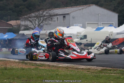 07 & 08/04/2018 : 2ème manche du Championnat du Sud 2018 à Ganges (Photos Stéphane Agnus) 2018 — karting