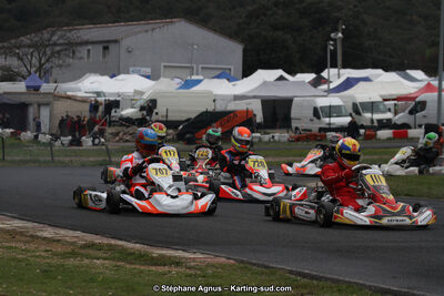 07 & 08/04/2018 : 2ème manche du Championnat du Sud 2018 à Ganges (Photos Stéphane Agnus) 2018 — karting