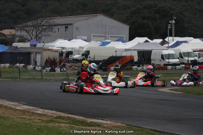 07 & 08/04/2018 : 2ème manche du Championnat du Sud 2018 à Ganges (Photos Stéphane Agnus) 2018 — karting