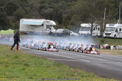 07 & 08/04/2018 : 2ème manche du Championnat du Sud 2018 à Ganges (Photos Stéphane Agnus) 2018 — karting