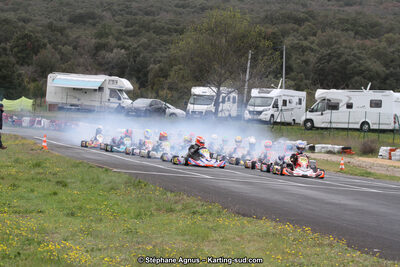 07 & 08/04/2018 : 2ème manche du Championnat du Sud 2018 à Ganges (Photos Stéphane Agnus) 2018 — karting