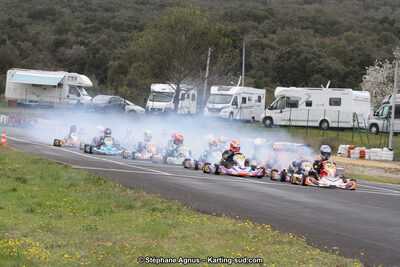 07 & 08/04/2018 : 2ème manche du Championnat du Sud 2018 à Ganges (Photos Stéphane Agnus) 2018 — karting