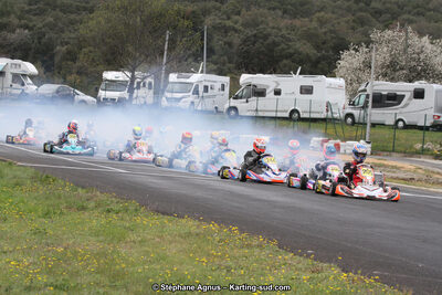 07 & 08/04/2018 : 2ème manche du Championnat du Sud 2018 à Ganges (Photos Stéphane Agnus) 2018 — karting