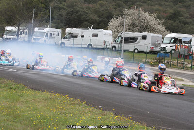 07 & 08/04/2018 : 2ème manche du Championnat du Sud 2018 à Ganges (Photos Stéphane Agnus) 2018 — karting