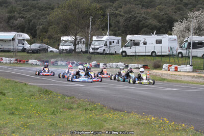 07 & 08/04/2018 : 2ème manche du Championnat du Sud 2018 à Ganges (Photos Stéphane Agnus) 2018 — karting