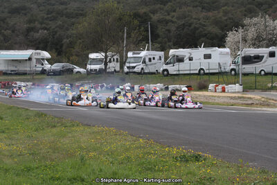 07 & 08/04/2018 : 2ème manche du Championnat du Sud 2018 à Ganges (Photos Stéphane Agnus) 2018 — karting
