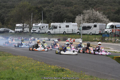 07 & 08/04/2018 : 2ème manche du Championnat du Sud 2018 à Ganges (Photos Stéphane Agnus) 2018 — karting