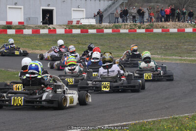 07 & 08/04/2018 : 2ème manche du Championnat du Sud 2018 à Ganges (Photos Stéphane Agnus) 2018 — karting