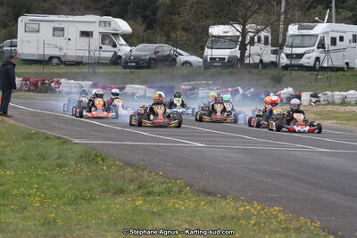 07 & 08/04/2018 : 2ème manche du Championnat du Sud 2018 à Ganges (Photos Stéphane Agnus) 2018 — karting