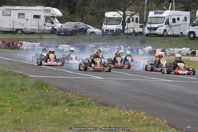 07 & 08/04/2018 : 2ème manche du Championnat du Sud 2018 à Ganges (Photos Stéphane Agnus) 2018 — karting