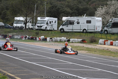 07 & 08/04/2018 : 2ème manche du Championnat du Sud 2018 à Ganges (Photos Stéphane Agnus) 2018 — karting
