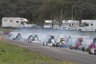 07 & 08/04/2018 : 2ème manche du Championnat du Sud 2018 à Ganges (Photos Stéphane Agnus) 2018 — karting