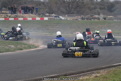 07 & 08/04/2018 : 2ème manche du Championnat du Sud 2018 à Ganges (Photos Stéphane Agnus) 2018 — karting