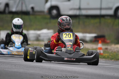 07 & 08/04/2018 : 2ème manche du Championnat du Sud 2018 à Ganges (Photos Stéphane Agnus) 2018 — karting