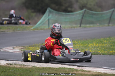 07 & 08/04/2018 : 2ème manche du Championnat du Sud 2018 à Ganges (Photos Stéphane Agnus) 2018 — karting