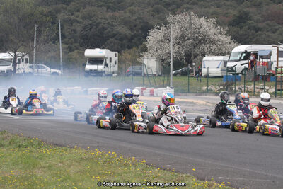 07 & 08/04/2018 : 2ème manche du Championnat du Sud 2018 à Ganges (Photos Stéphane Agnus) 2018 — karting
