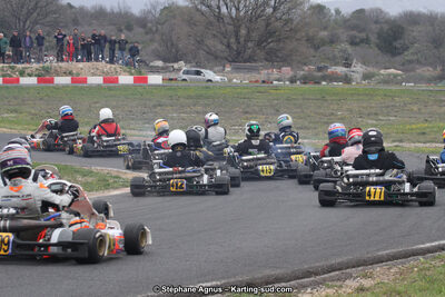 07 & 08/04/2018 : 2ème manche du Championnat du Sud 2018 à Ganges (Photos Stéphane Agnus) 2018 — karting