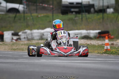 07 & 08/04/2018 : 2ème manche du Championnat du Sud 2018 à Ganges (Photos Stéphane Agnus) 2018 — karting