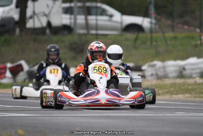 07 & 08/04/2018 : 2ème manche du Championnat du Sud 2018 à Ganges (Photos Stéphane Agnus) 2018 — karting