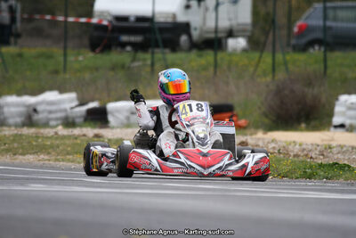 07 & 08/04/2018 : 2ème manche du Championnat du Sud 2018 à Ganges (Photos Stéphane Agnus) 2018 — karting