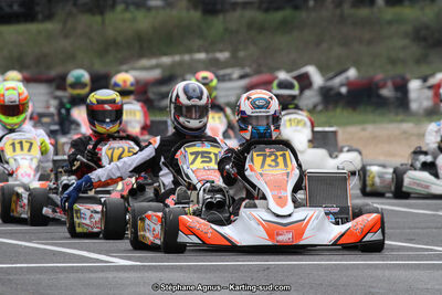 07 & 08/04/2018 : 2ème manche du Championnat du Sud 2018 à Ganges (Photos Stéphane Agnus) 2018 — karting