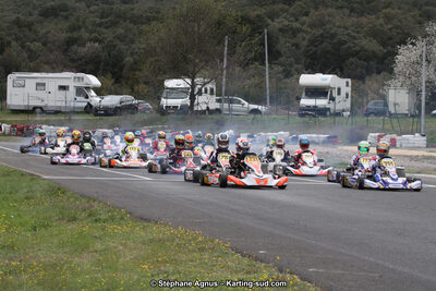 07 & 08/04/2018 : 2ème manche du Championnat du Sud 2018 à Ganges (Photos Stéphane Agnus) 2018 — karting