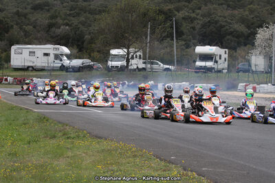 07 & 08/04/2018 : 2ème manche du Championnat du Sud 2018 à Ganges (Photos Stéphane Agnus) 2018 — karting