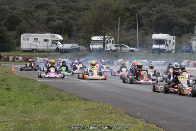 07 & 08/04/2018 : 2ème manche du Championnat du Sud 2018 à Ganges (Photos Stéphane Agnus) 2018 — karting