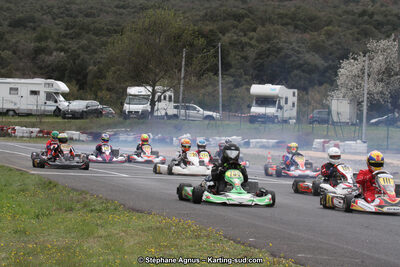 07 & 08/04/2018 : 2ème manche du Championnat du Sud 2018 à Ganges (Photos Stéphane Agnus) 2018 — karting