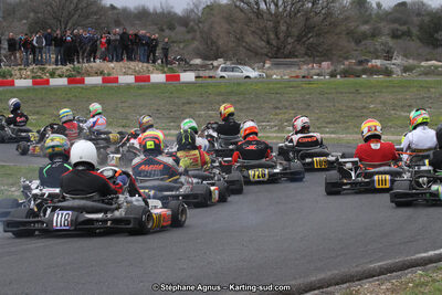 07 & 08/04/2018 : 2ème manche du Championnat du Sud 2018 à Ganges (Photos Stéphane Agnus) 2018 — karting