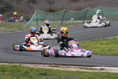 07 & 08/04/2018 : 2ème manche du Championnat du Sud 2018 à Ganges (Photos Stéphane Agnus) 2018 — karting