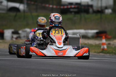 07 & 08/04/2018 : 2ème manche du Championnat du Sud 2018 à Ganges (Photos Stéphane Agnus) 2018 — karting