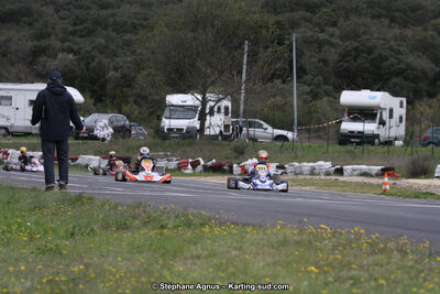 07 & 08/04/2018 : 2ème manche du Championnat du Sud 2018 à Ganges (Photos Stéphane Agnus) 2018 — karting