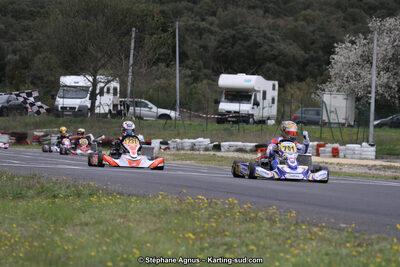 07 & 08/04/2018 : 2ème manche du Championnat du Sud 2018 à Ganges (Photos Stéphane Agnus) 2018 — karting