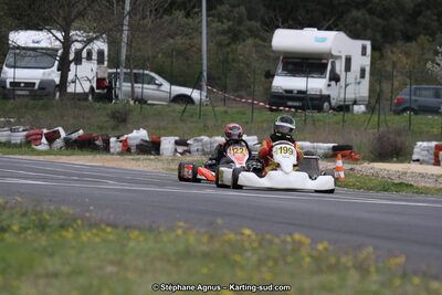 07 & 08/04/2018 : 2ème manche du Championnat du Sud 2018 à Ganges (Photos Stéphane Agnus) 2018 — karting