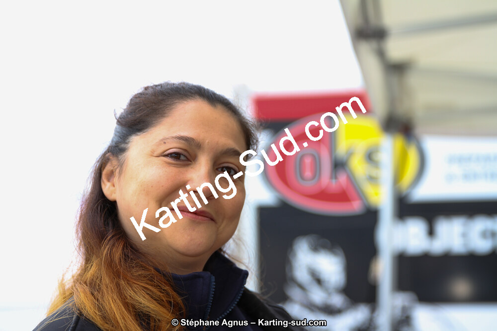 Françoise ESTRE — 07 & 08/04/2018 : 2ème manche du Championnat du Sud 2018 à Ganges (Photos Stéphane Agnus) 2018 — karting
