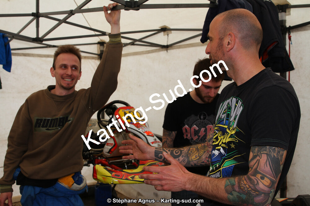 Laurent COT — 07 & 08/04/2018 : 2ème manche du Championnat du Sud 2018 à Ganges (Photos Stéphane Agnus) 2018 — karting