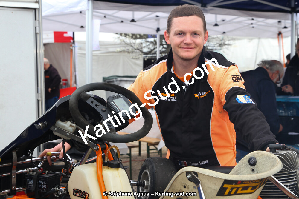 Thomas SUZANNE — 07 & 08/04/2018 : 2ème manche du Championnat du Sud 2018 à Ganges (Photos Stéphane Agnus) 2018 — karting