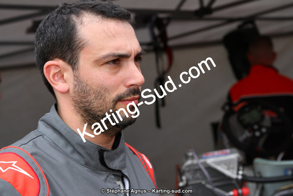 Grégory LEDER — 07 & 08/04/2018 : 2ème manche du Championnat du Sud 2018 à Ganges (Photos Stéphane Agnus) 2018 — karting