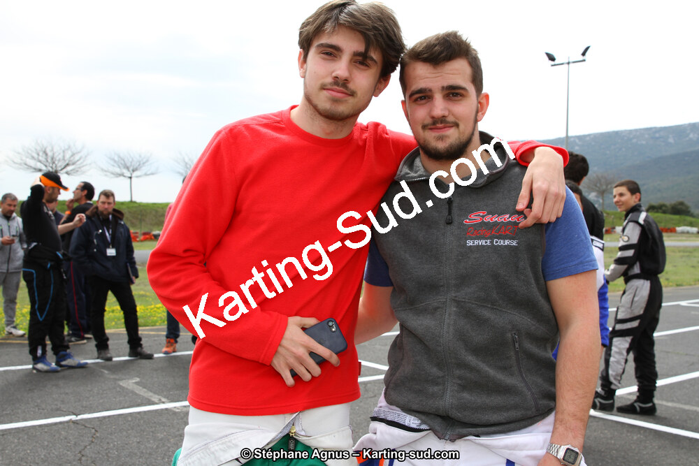 Jérémy LOPES — 07 & 08/04/2018 : 2ème manche du Championnat du Sud 2018 à Ganges (Photos Stéphane Agnus) 2018 — karting