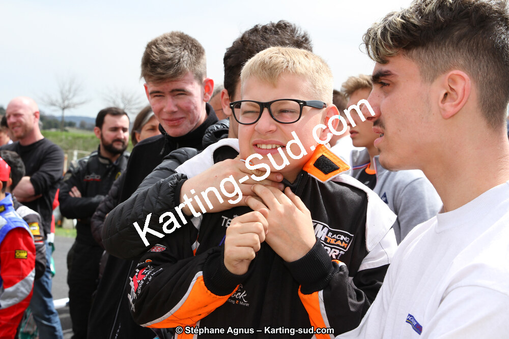 Steven SERVANT — 07 & 08/04/2018 : 2ème manche du Championnat du Sud 2018 à Ganges (Photos Stéphane Agnus) 2018 — karting